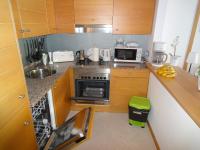 Kuchyň nebo kuchyňský kout v ubytování Bungalow Villa Sun