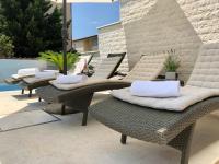 Posezení v ubytování Apartment Dalmatien Traumhaus