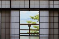 旅館の近くで見られる自然の景観