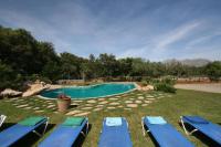 The swimming pool at or close to Teulada