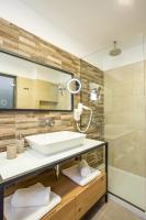 Koupelna v ubytování Moscha Hotel