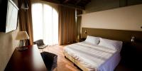Łóżko lub łóżka w pokoju w obiekcie Locanda Sant'Agata
