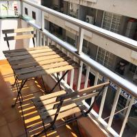A balcony or terrace at Apartamentos Albertos
