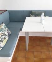 A seating area at Apartamentos Albertos