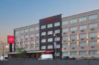 a building with a sign that reads rambala hotel at Ramada Plaza by Wyndham Montreal in Montréal