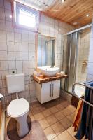Koupelna v ubytování Landhaus Danita