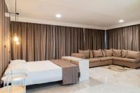 A seating area at Hotel Continental