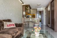 Posezení v ubytování Apartcomplex Golden Bay
