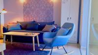 Posedenie v ubytovaní Villa Maris- beachfront villa with exclusive pool
