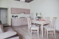 Kuchyň nebo kuchyňský kout v ubytování Apartamenty Bonerowska 5