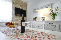TV a/nebo společenská místnost v ubytování Apartment Nela