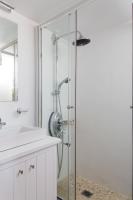 Kúpeľňa v ubytovaní Villa Del Sol Mykonos