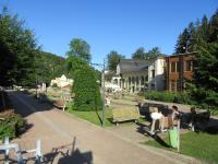 Zahrada ubytování Julie 2