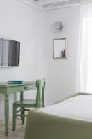 Posteľ alebo postele v izbe v ubytovaní Villa Del Sol Mykonos