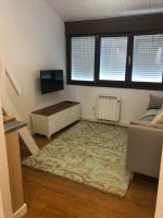 TV a/nebo společenská místnost v ubytování Bungalow Laredo