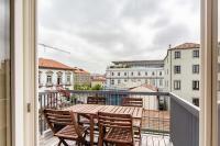 Balkón nebo terasa v ubytování Amazing Penthouse Apartment in historic Porto
