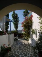 Vonkajšia záhrada v ubytovaní Panorama Paros