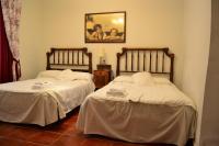 A bed or beds in a room at Amanecer en Campos