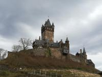 an old castle on top of a hill at Mosel Dream in Cochem