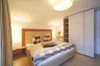 Posteľ alebo postele v izbe v ubytovaní Apartment Haus Schatz
