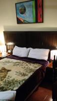 Residencia Leones de Castillaにあるベッド