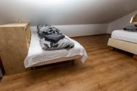 Postel nebo postele na pokoji v ubytování Lysuholl