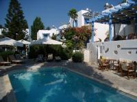 Bazén v ubytovaní Panorama Paros alebo v jeho blízkosti