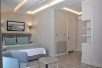 Postel nebo postele na pokoji v ubytování Centrum Suites İstanbul