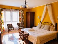 Postel nebo postele na pokoji v ubytování Hotel San Francisco Rural