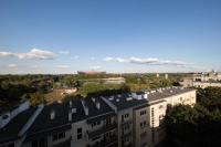 Výhľad na mesto Varšava alebo výhľad na mesto priamo z apartmánu