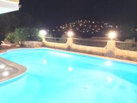 The swimming pool at or close to VILLA VITTORIA with PRIVATE HEATED SWIMMING POOL COMPLETE WITH HIDROMASSAGE FOR EXCLUSIVE USE , SEA VIEW, 150 METERS FROM THE BEACH
