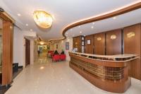 The lobby or reception area at Marcello Hotel