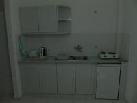 Kuchyň nebo kuchyňský kout v ubytování Kontessa Apartments