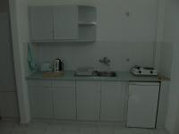 Kuchyň nebo kuchyňský kout v ubytování Kontessa Apartments