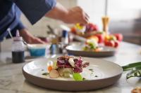 Comida en el hotel o alrededores