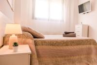 TV a/nebo společenská místnost v ubytování Apartamento Moderno