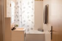 Koupelna v ubytování Apartamento Moderno