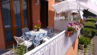 Balkon lub taras w obiekcie Casa del sole con vista sull'Etna a 200 mt dal mare