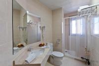 Koupelna v ubytování Hotel Verol