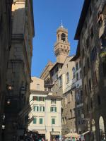 Widok na miasto Florencja z tego apartamentu