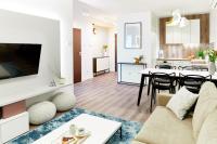 Televízia a/alebo spoločenská miestnosť v ubytovaní Mojito Apartments - Botanica II