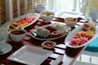Eten bij of ergens in de buurt van het pension

