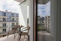 Balkon lub taras w obiekcie Apartamenty Aquamarina by Noclegi Renters