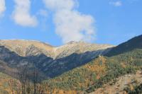 A general mountain view or a mountain view taken from the country house