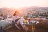Nápoje v ubytování Azure Cave Suites - Cappadocia