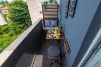 Balkón nebo terasa v ubytování Apartment Lita Center