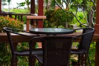 Sleep In Lanta Resortにある庭