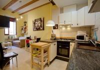 Kuchyň nebo kuchyňský kout v ubytování Apartament in historic center