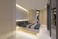 Posteľ alebo postele v izbe v ubytovaní Infinity Sea View Apartment