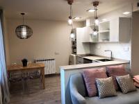Kuchyň nebo kuchyňský kout v ubytování Villa de Plan Apartments&Suites